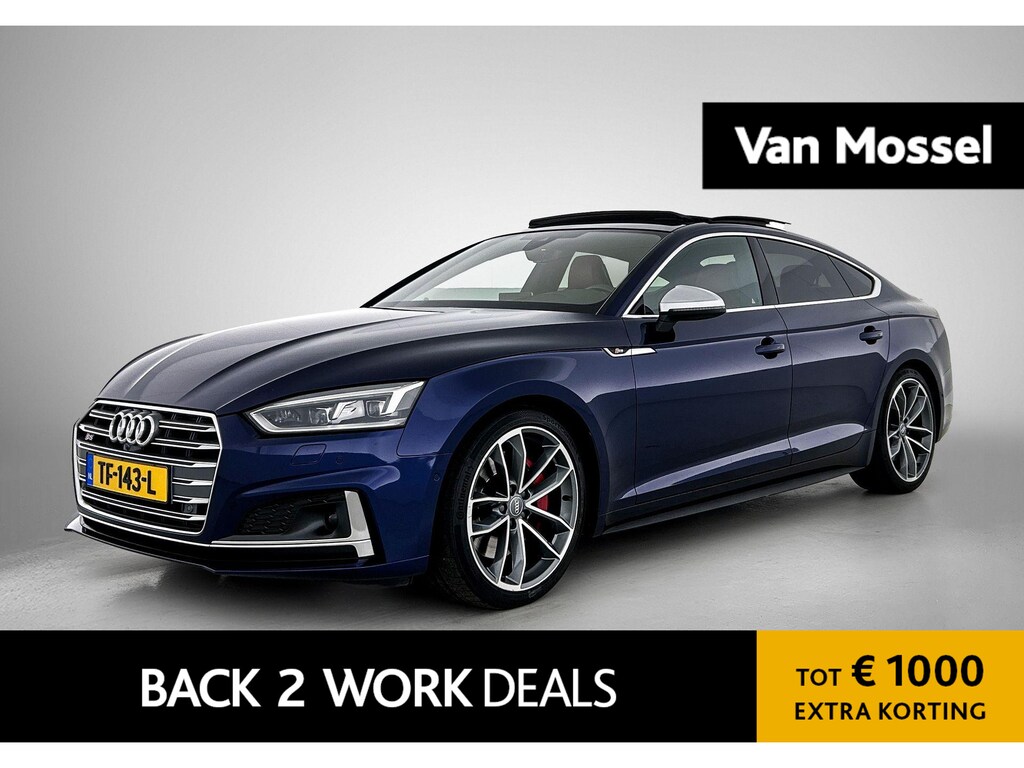 Audi S5 Sportback 3.0 TFSI quattro Pro Line Plus | ORIGINEEL NL | PANORAMADAK | BANG & OLUFSEN | 360 CAMERA | HEAD UP | STOELVERWARMING | MEMORY | DODEHOEK | LEDER |