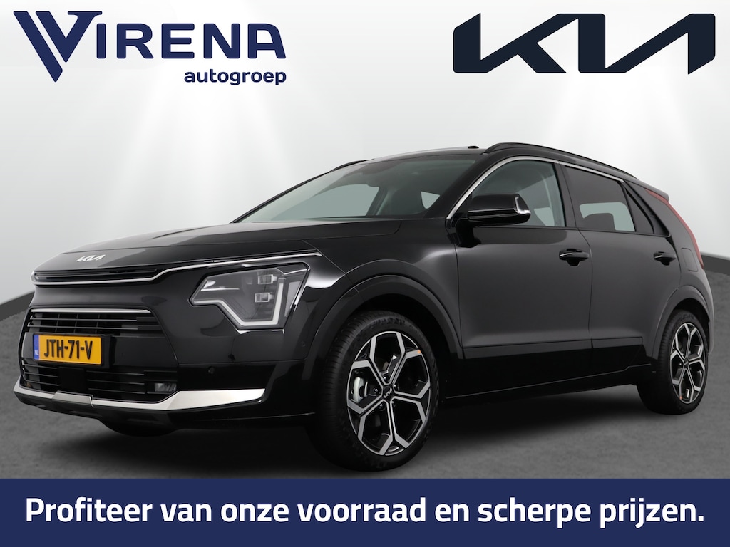 Kia Niro Hybrid 1.6 GDi ExecutiveLine - Kantel/schuifdak - Stoel/stuurwiel verwarming -  Airco - Achteruitrij camera - Fabrieksgarantie tot 06-2033