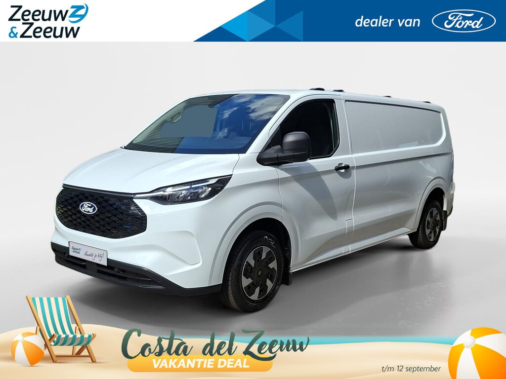 Ford E-Transit Custom 340 L2H1 Trend 71 kWh 136pk | 0,99% rente | Nieuw te bestellen | LFP accu