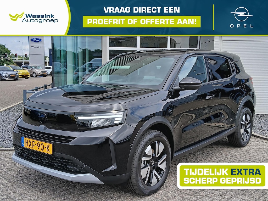 Opel Frontera 1.2 Turbo Hybrid 110pk eDCT GS | 8 jaar garantie Automaat | VOORRAAD VOORDEEL | Navigatie | Lichtmetalen velgen