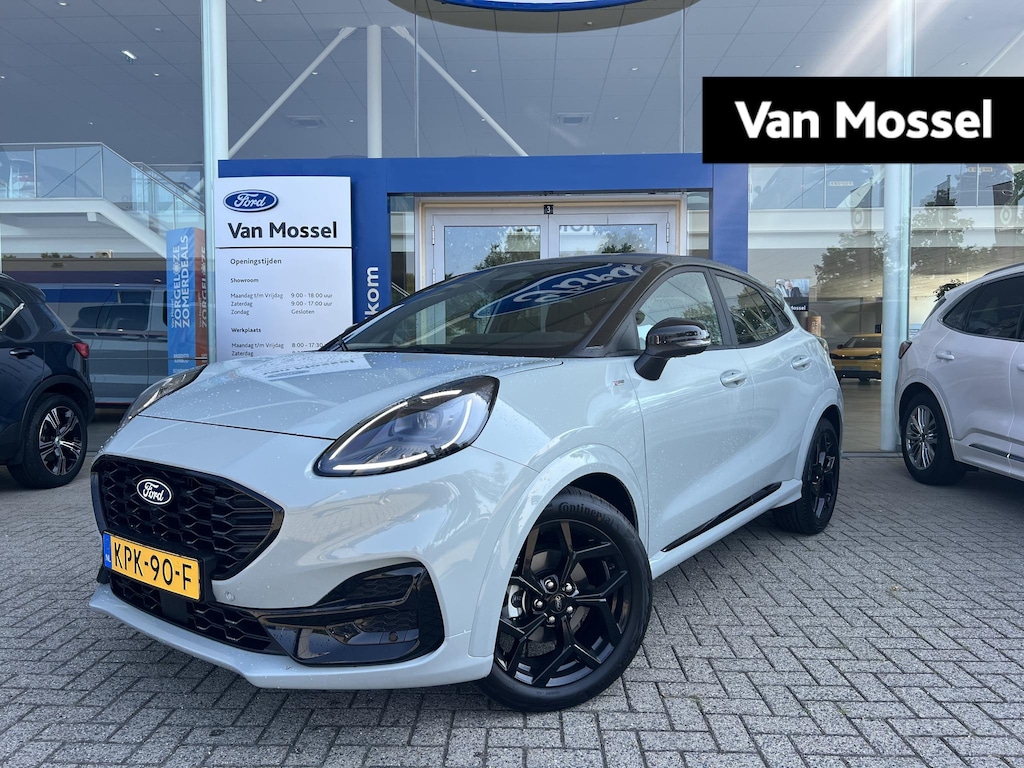 Ford Puma 1.0 EcoBoost Hybrid ST-Line | 155PK! | Automaat | Black Package | DEMO | Stoel/stuur voorruitverwarming | Camera | Navigatie | Parkeersensoren Voor+Achter