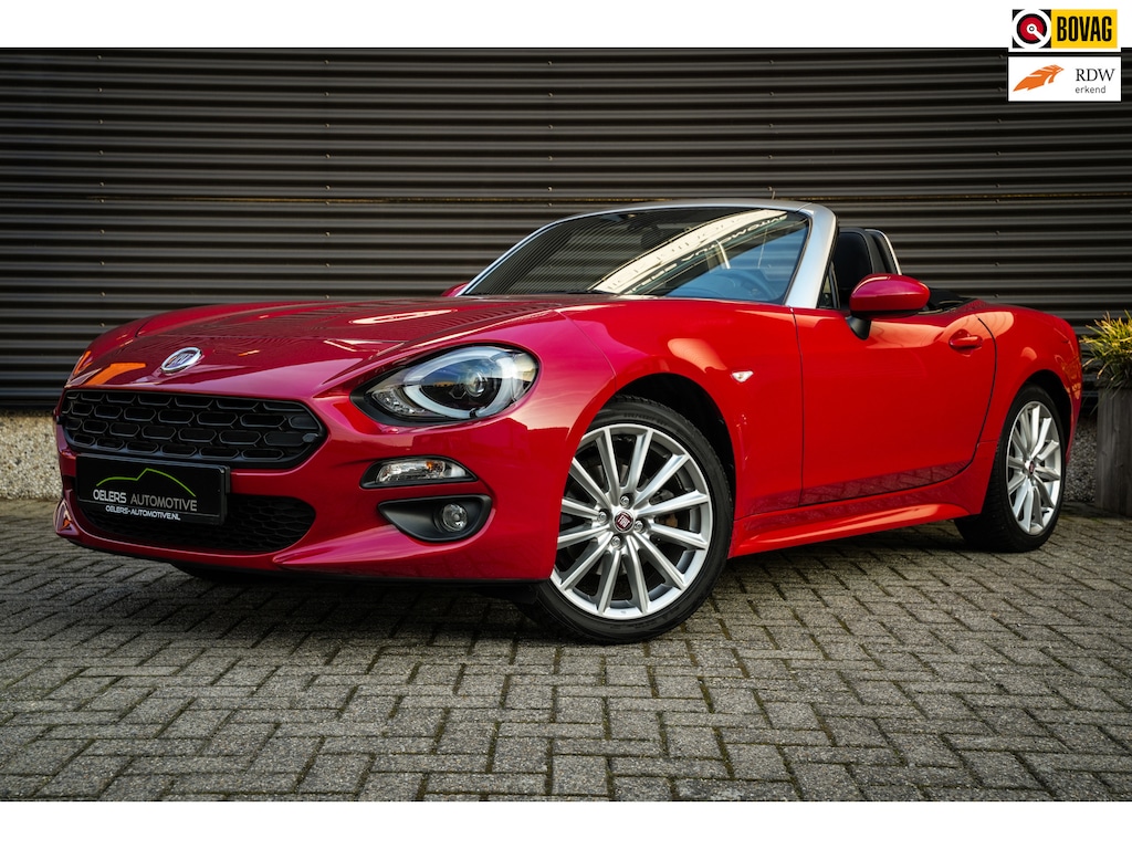 Fiat 124 Spider 1.4 MultiAir Turbo Automaat | Navigatie | Clima | CC | Leder | Stoelverwarming | 1e Eigenaar |