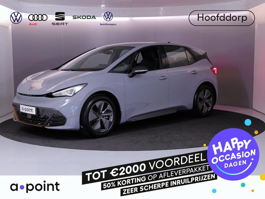 CUPRA Born Essential 62 kWh 204 pk | Private lease vanaf €612 | Navigatie via App | Parkeersensoren | Autom. airco | Lichtmetalen velgen 18" |