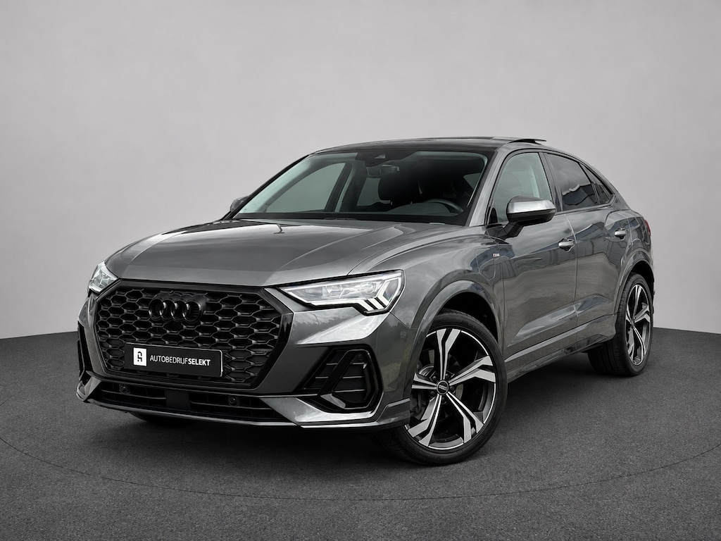 Audi Q3 Sportback 45 TFSI e S-line | Pano | Camera | LED | Black Optic | 20 inch | ACC | Navi | Dealer onderhouden