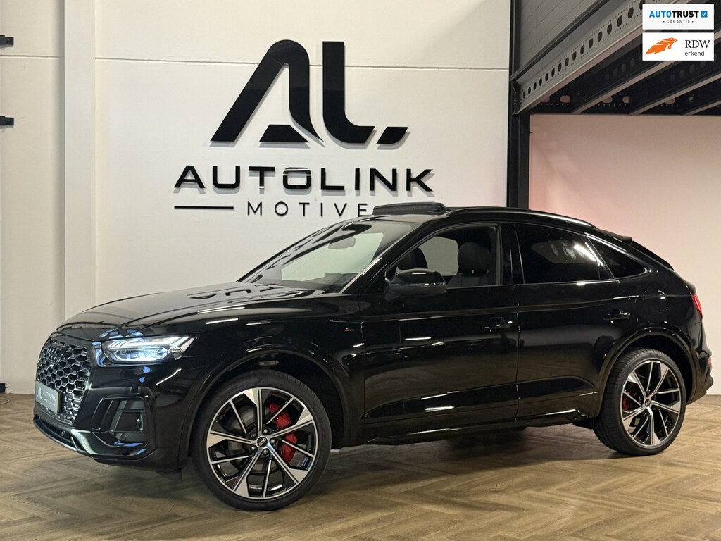 Audi Q5 Sportback 55TFSIe 367pk Quattro Competition S-Line Pano|HUD|Leder+Memory+Massage|HD Matrix|B&O|360°|Trekhaak
