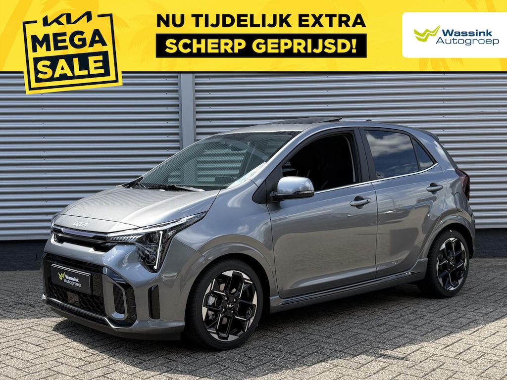 Kia Picanto 1.0 GDi GT-Line | Schuif/Kanteldak | Stoel/Stuurwielverwarming | Climate Control | Navigatie |