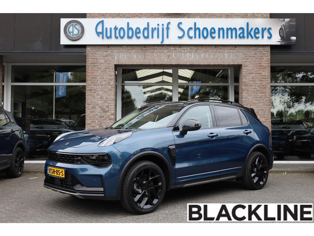 Lynk & Co 01 1.5 BLACKLINE! 360-CAMERA STOELVERW. PANO/SCHUIF MEMORY INFINITY DAB NAVI CARPLAY ELEK.ACHTERKLEP 20"LMV
