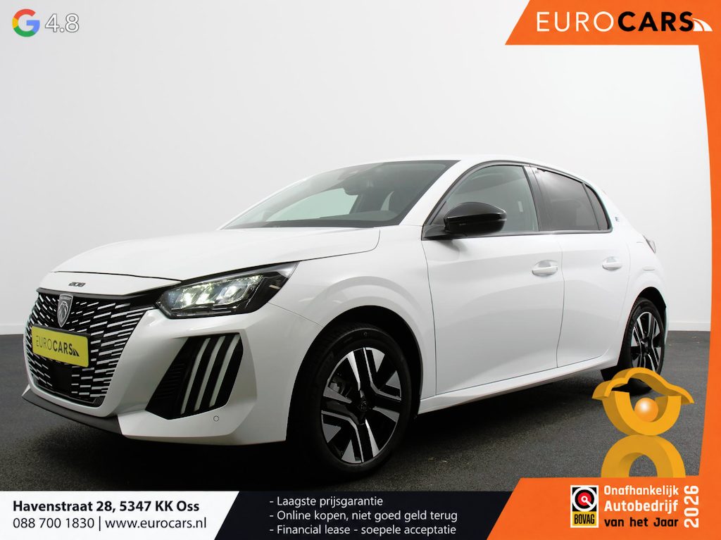 Peugeot e-208 EV Allure 50 kWh Warmtepomp Navigatie Apple Carplay Android Auto Parkeerhulp Cruise Control Full Led Climate Control Lichtmetalen velgen