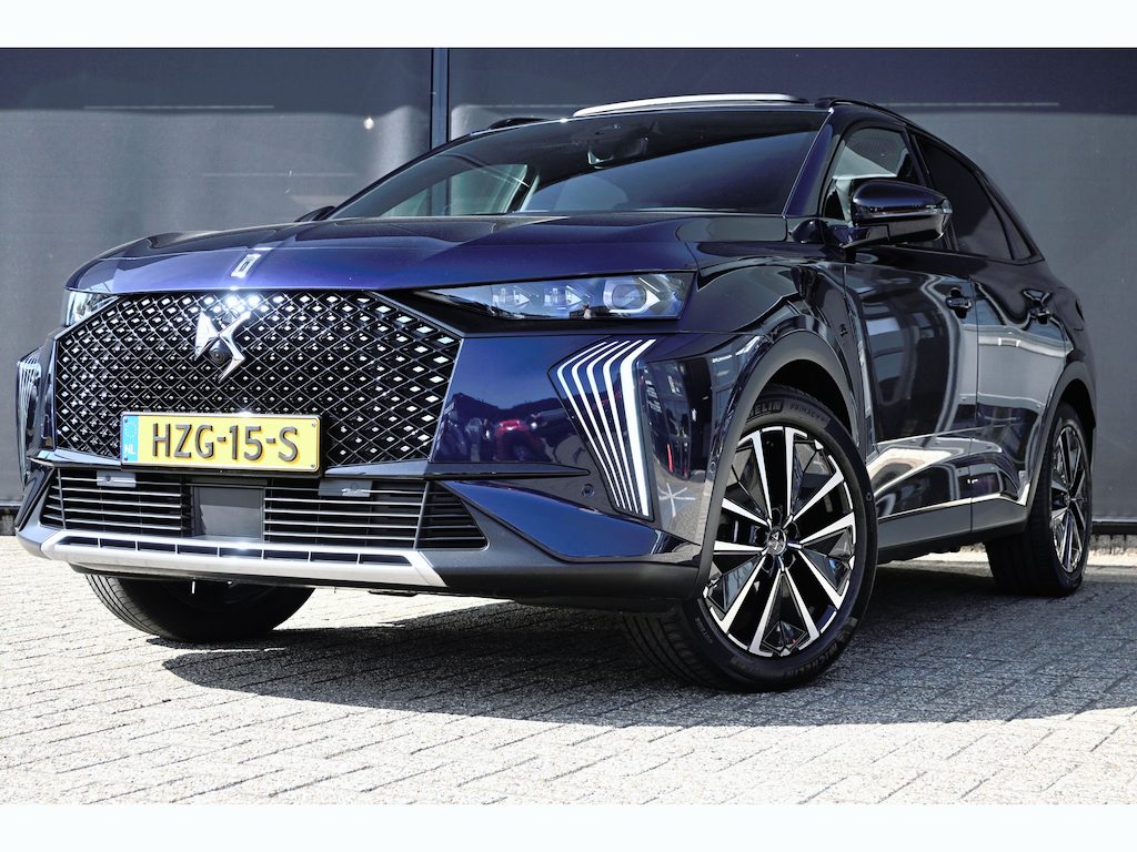 DS 7 1.6 PHEV 300 4x4 Pallas | Schuif-/Kanteldak | Vol-Leder | Navigatie | Achteruitrijcamera | Elektr. Stoelen | Stoel/Stuurverwarming | !!