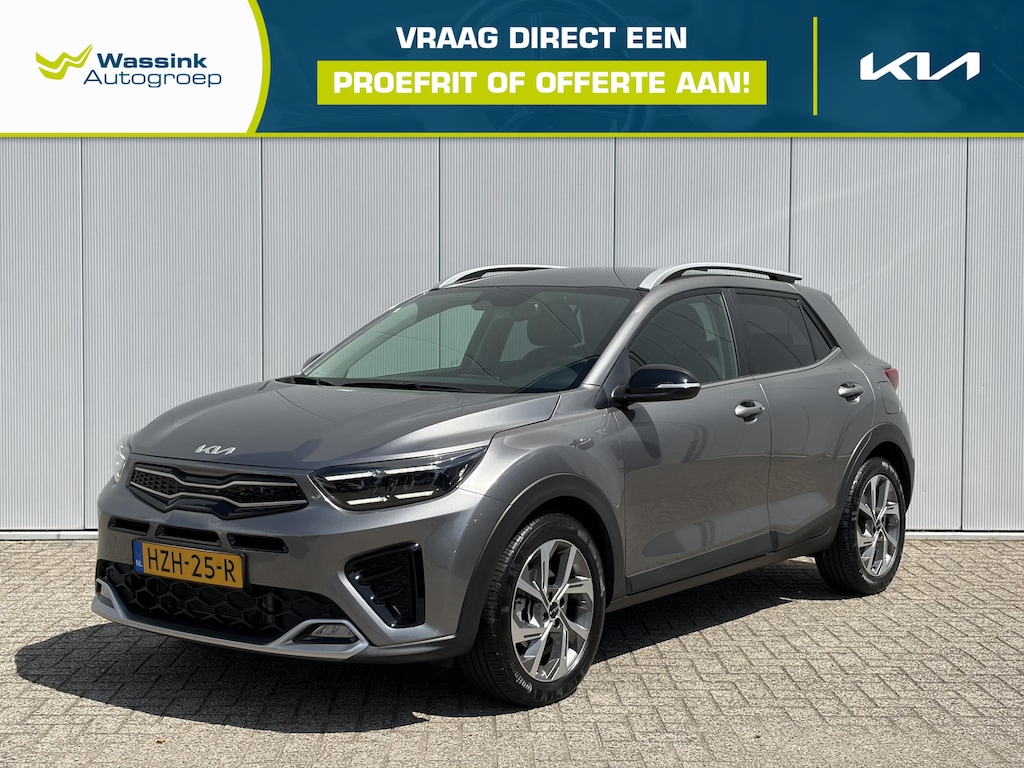 Kia Stonic 1.0 T-GDi MHEV GT-Line | Navigatie | Camera | Sensoren | Stoel -stuurverwarming | Half leder | Keyless |