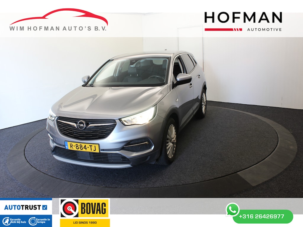 Opel Grandland X 1.2 Turbo Innovation 130Pk Carplay Navi EL aKlep Stoel verwarming
