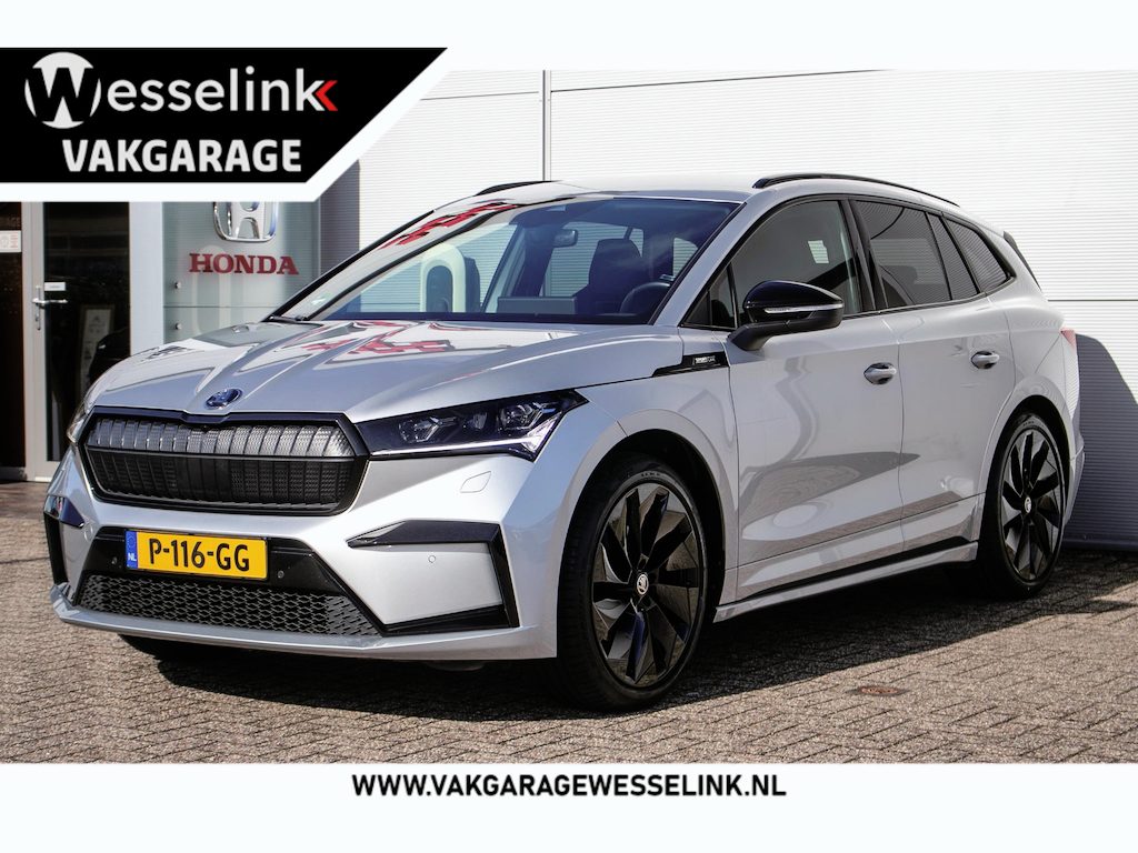 Skoda Enyaq iV 60 Sportline - SOH 90% | Trekhaak Wegklapb. | Stoel+stuurverw. | 21"