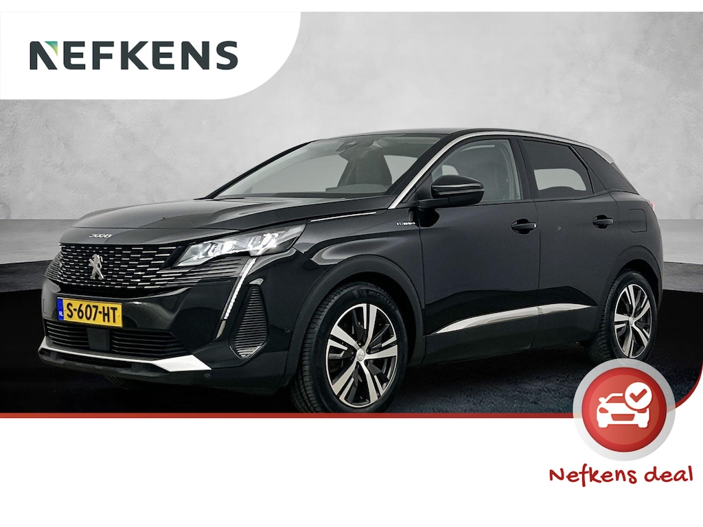 Peugeot 3008 SUV 300 pk HYbrid4 Allure | Accu 92% | Trekhaak | Navigatie | Carplay | Camera | Dodehoekbewaking | Stoelverwarming voor