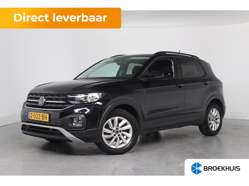 Volkswagen T-Cross 1.0 TSI Life | Automaat! | Navi By App | Cruise Adaptive | Clima | Parkeersensoren V+A | DAB | Lichtmetalen Velgen