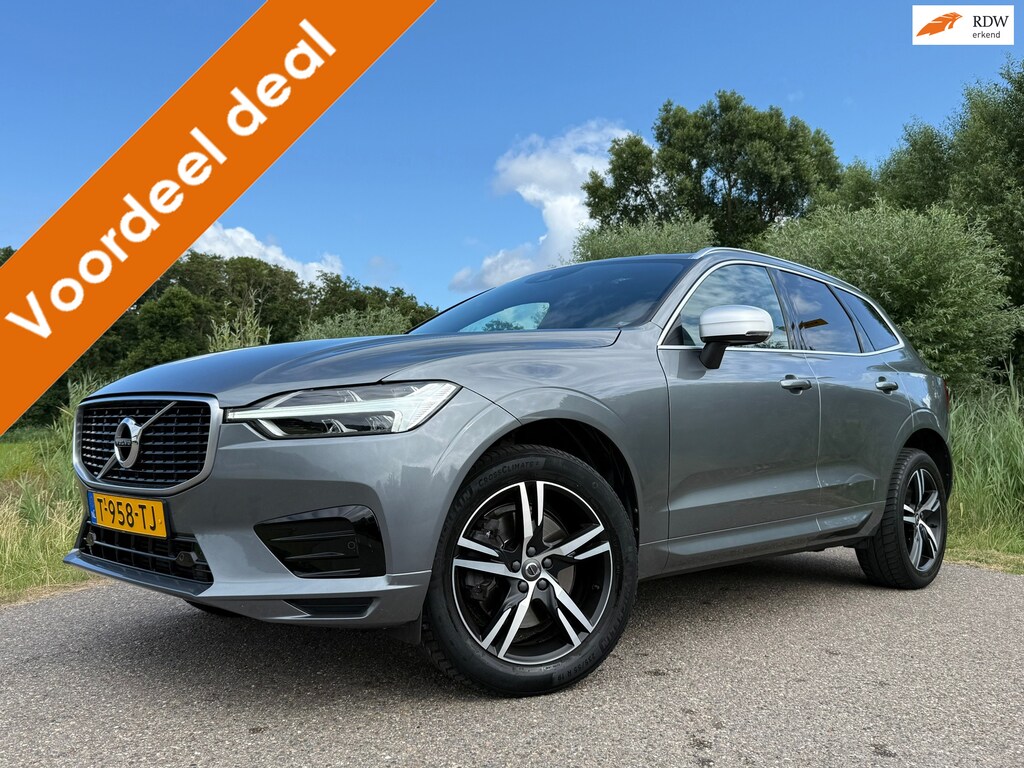 Volvo XC60 2.0 T4 R-Design Automaat / Panoramadak / Leder-Alcantara / Camera / Stoelverwarming / 19" Velgen / Navi / PDC / Cruise