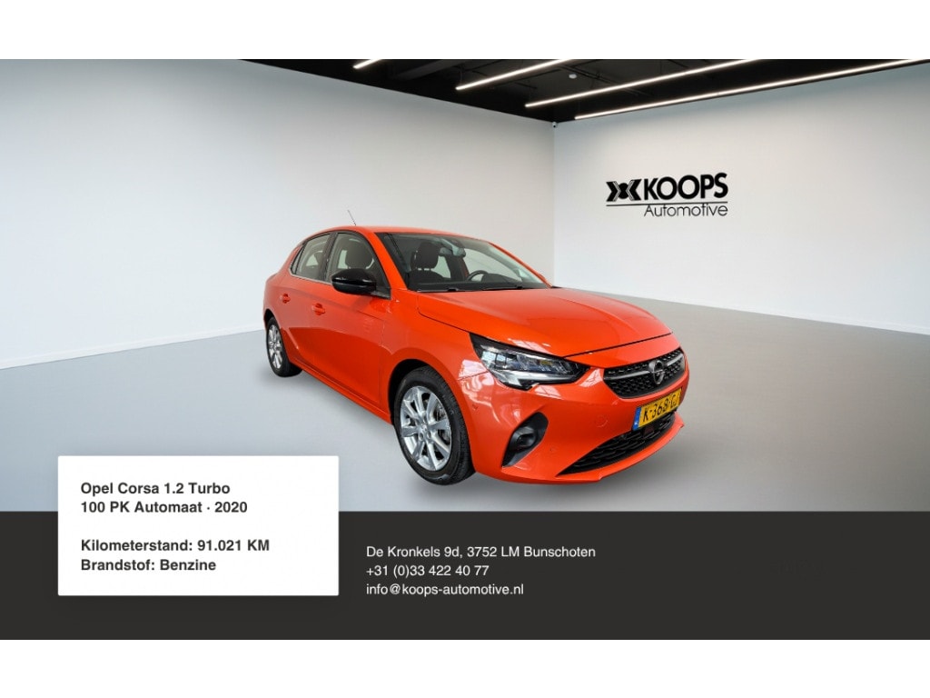 Opel Corsa 1.2 Elegance Automaat Automaat | Carplay | Cruise Control | Camera