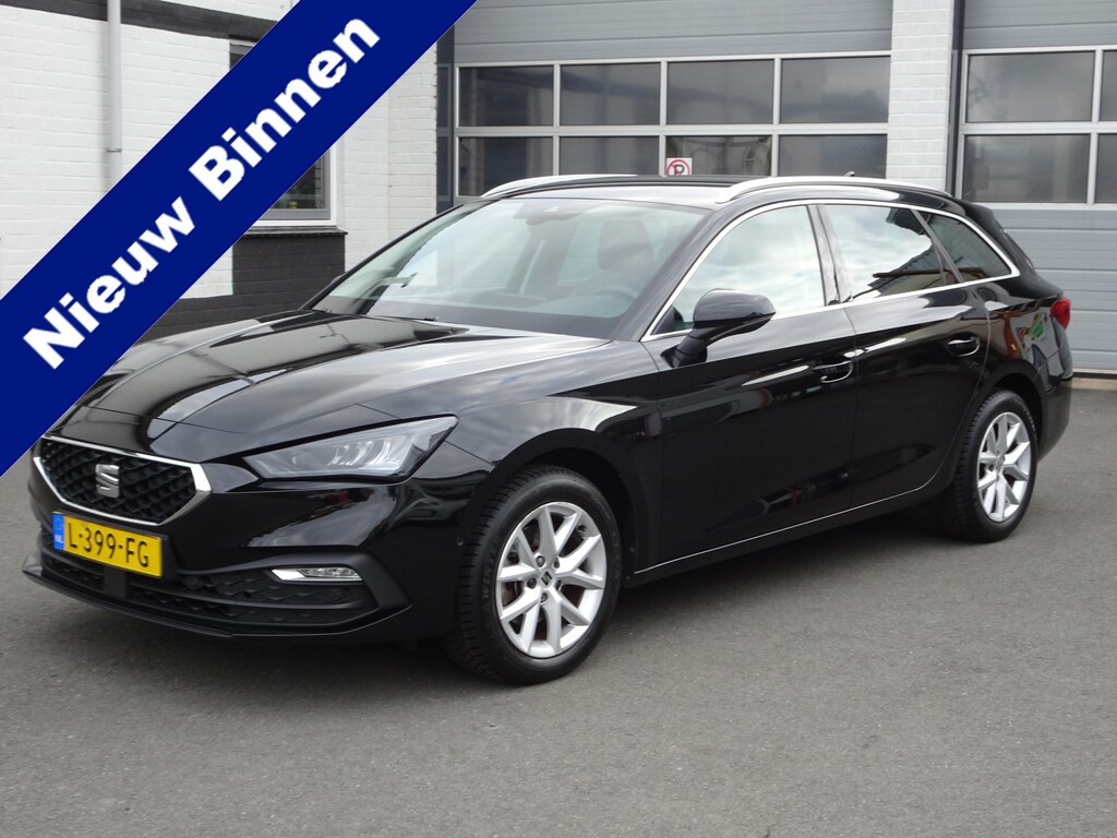 SEAT Leon Sportstourer 1.0 TSI Style Launch Edition Automatische airco, navigatie, parkeersensoren voor en achter, led verlichting, cruise controle, enz.