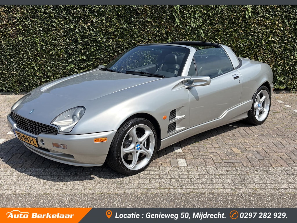 Qvale Mangusta Coupé (De Tomaso),Targa & Cabriolet 4,6L V8 320 PK | Handgeschakeld | 31.048 km | Zeer zeldzaam