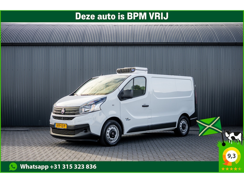 Fiat Talento 2.0 EcoJet L1H1 | 145 PK | 3-Zits | 1e Eigenaar | Koelwagen | Carrier | Cruise | Airco | Trekhaak