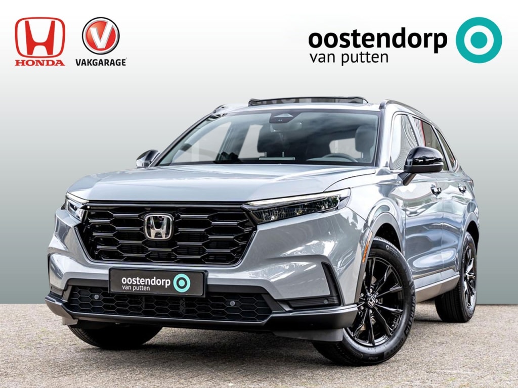 Honda CR-V 2.0 Full Hybrid Elegance automaat | Urban Grey Pearl | 8 jaar garantie | MY 2027 | Panoramadak | Lederen bekleding | Adaptieve cruise | Stoelverw.
