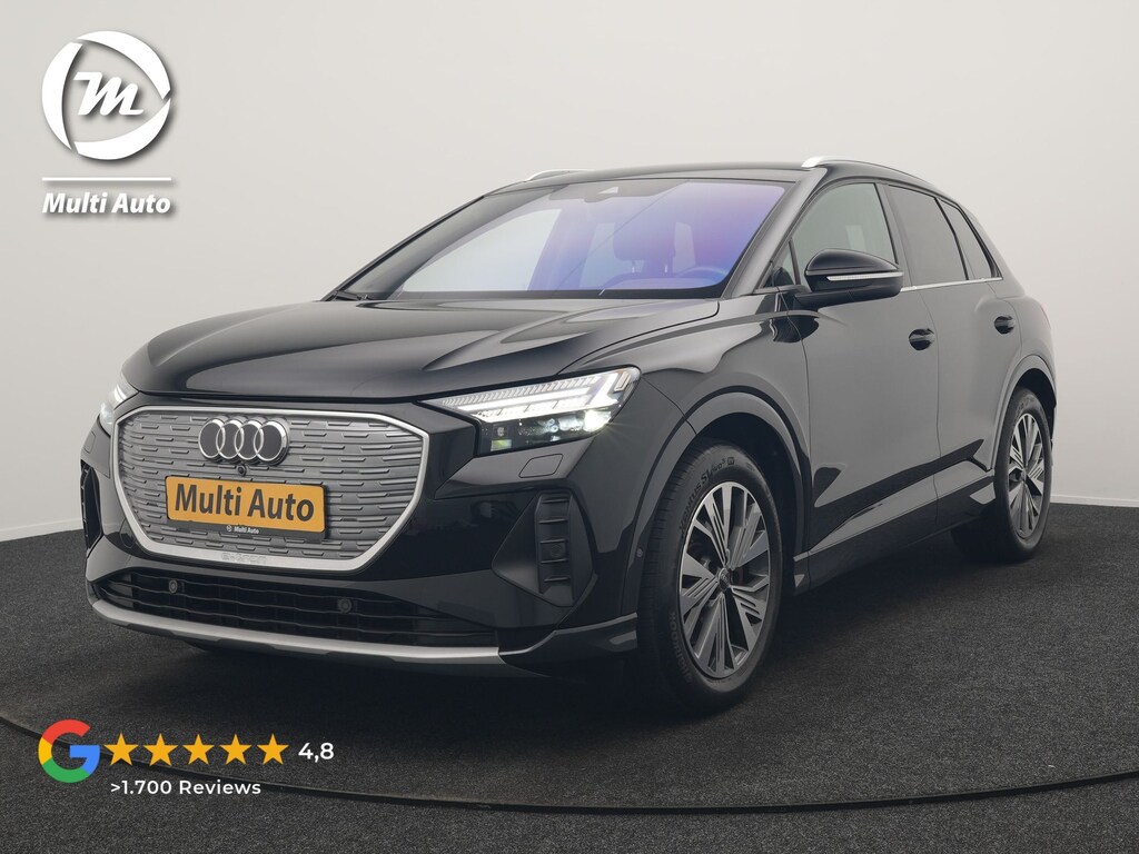 Audi Q4 e-tron 40 Edition 77 kWh 204pk Dealer O.H | Adaptive Cruise | Camera | Verwarmde voorstoelen | BLIS | Keyless | Virtual | Navigatie | DAB | 19"L.M |