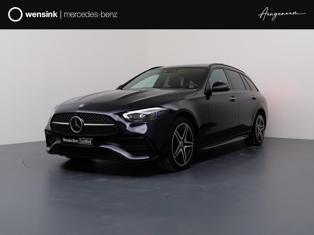 Mercedes-Benz C-klasse Estate 300 e AMG Line | Panoramadak | Night pakket | Rij assistentiepakket | Head up display |