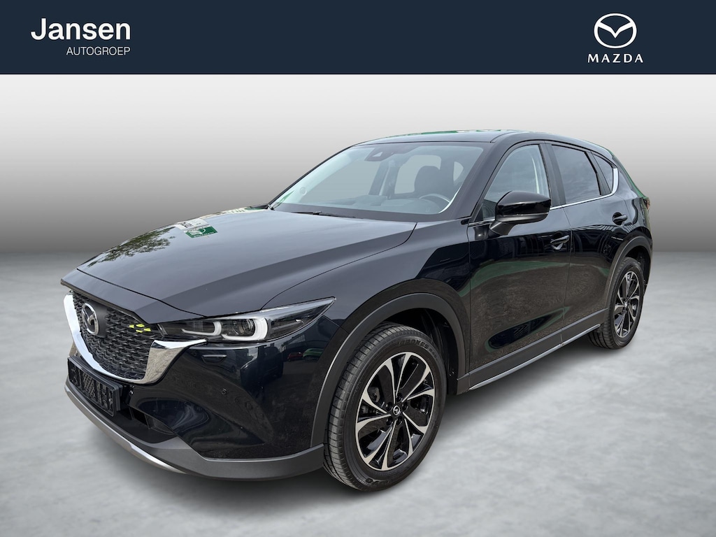 Mazda CX-5 2.0 e-SkyActiv-G M Hybrid 165 Newground , Trekhaak, Half Leder, 360 Camera, Cruise, Clima, Apple, Navi, LMV 19 Inch, Stuur/Stoelverwarming