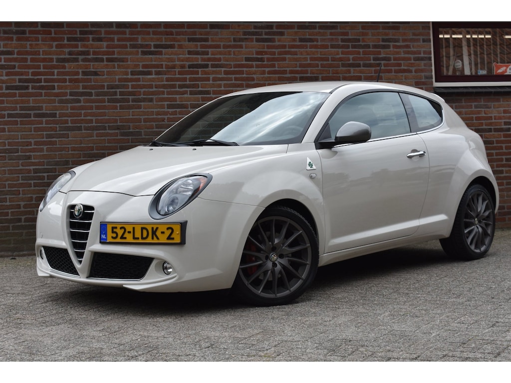 Alfa Romeo MiTo 1.4 T Quadrifoglio Verde '10 Navi Clima Leder Cruise Inruil mogelijk
