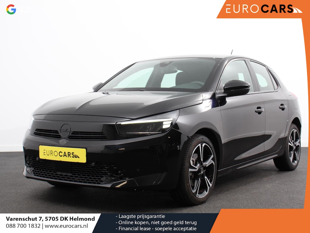 Opel Corsa 1.2 Turbo 110pk Hybrid Automaat GS DEMO! Navigatie Airco Cruise control Parkeersensoren Apple Carplay/ Android Auto Camera Lichtmetalen velgen LED
