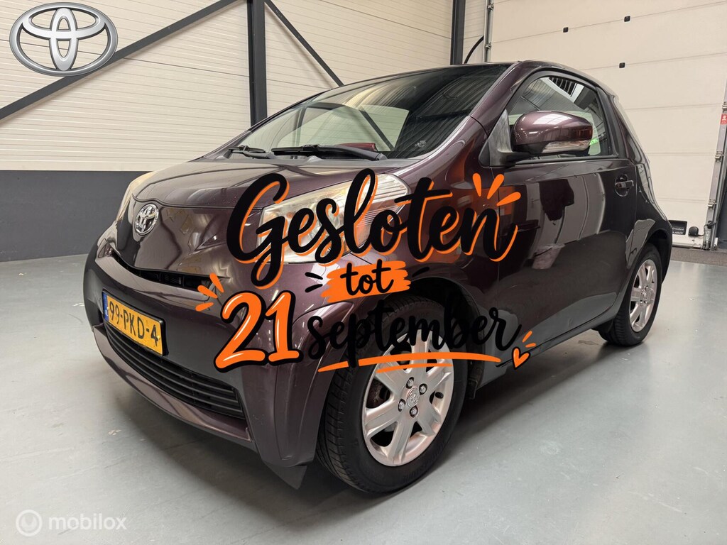 Toyota iQ 1.0 VVTi Automaat Airco|1e Eig|Dealer onderhouden!