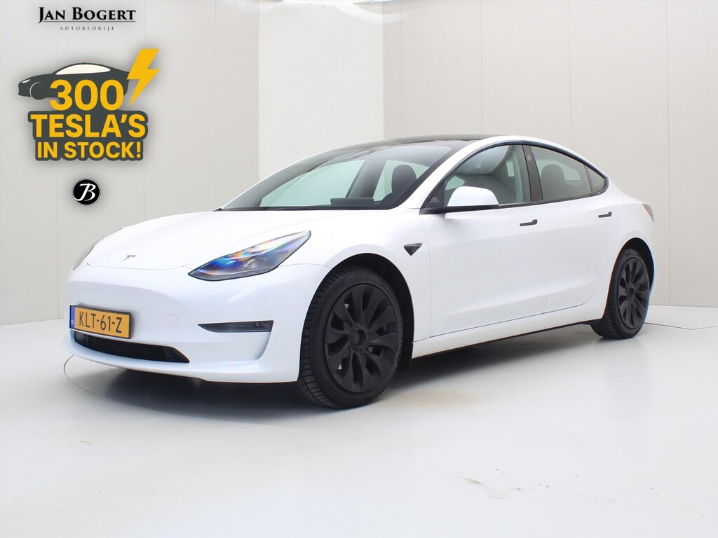Tesla Model 3 Long-Range AWD 351pk 75 kWh UPGRADE 94,4% SoH [ WARMTEPOMP+AUTOPILOT+620KM WLTP+PREMIUM AUDIO ]