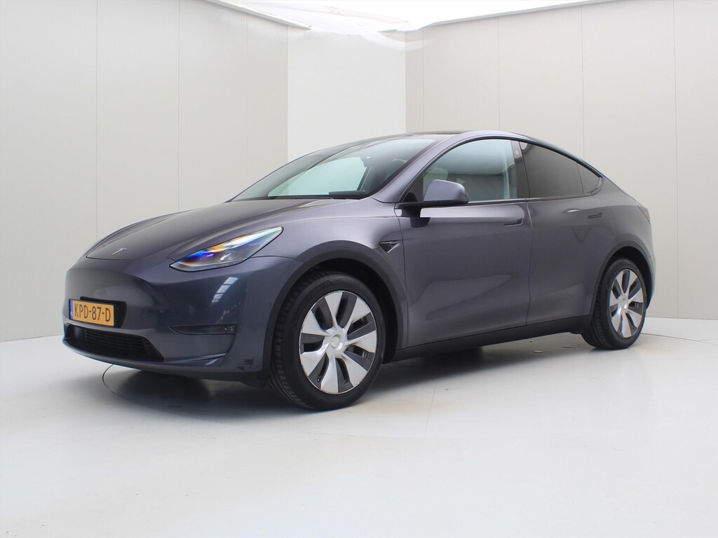 Tesla Model Y Long Range AWD 75kWh 351pk AMD RYZEN 91.3 % Soh [ AUTOPILOT+19 INCH+PREMIUM AUDIO ]