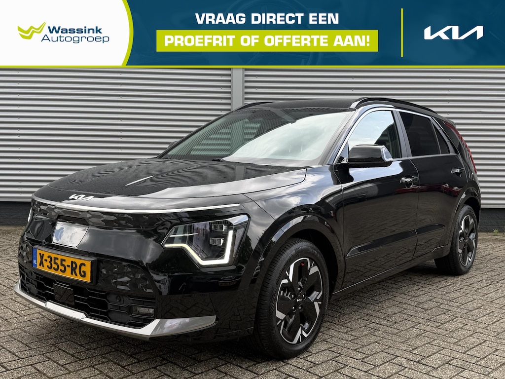 Kia Niro EV Edition Advanced 64.8 kWh | SOH 98% | Elekt Stoel | Stoel/Stuurwielverwarming | Kunstleer | Dodehoekdetectie |