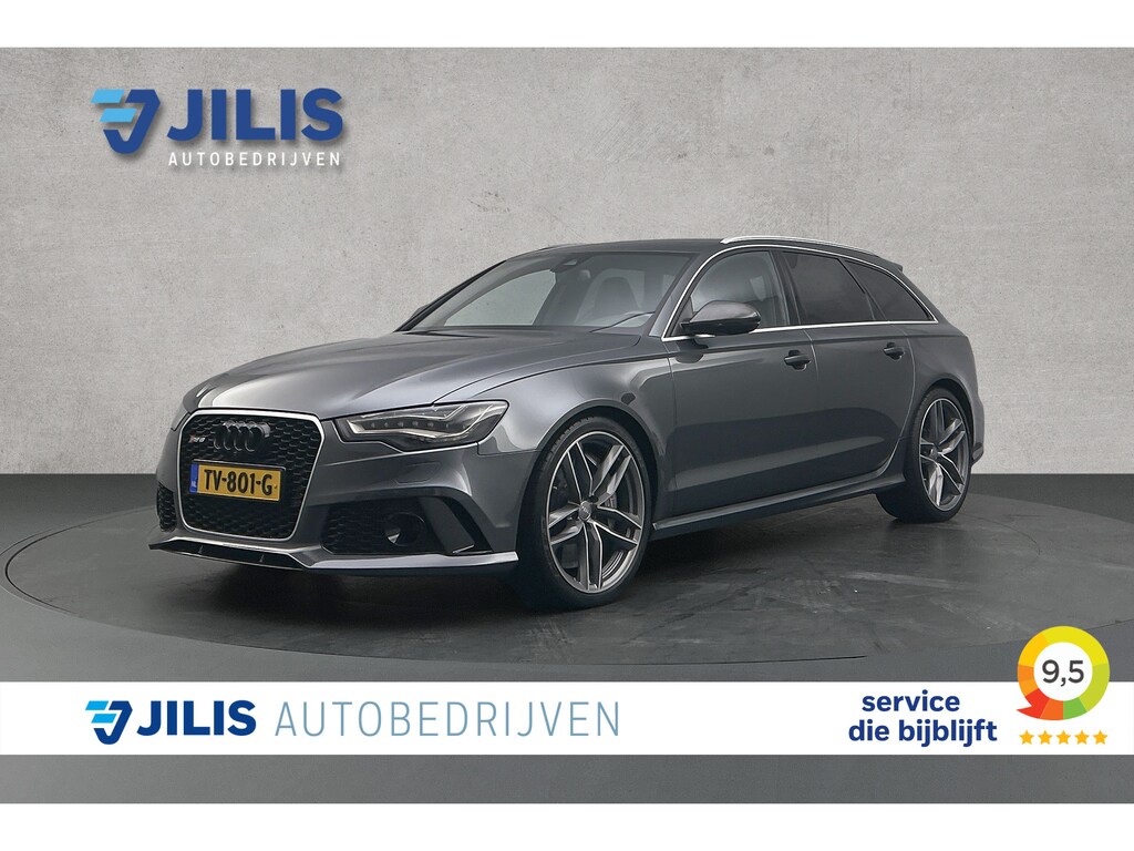 Audi RS6 A6 Avant 4.0 TFSI quattro Pro Line Plus | Keramische remschijven | Stoelverwarming | LED