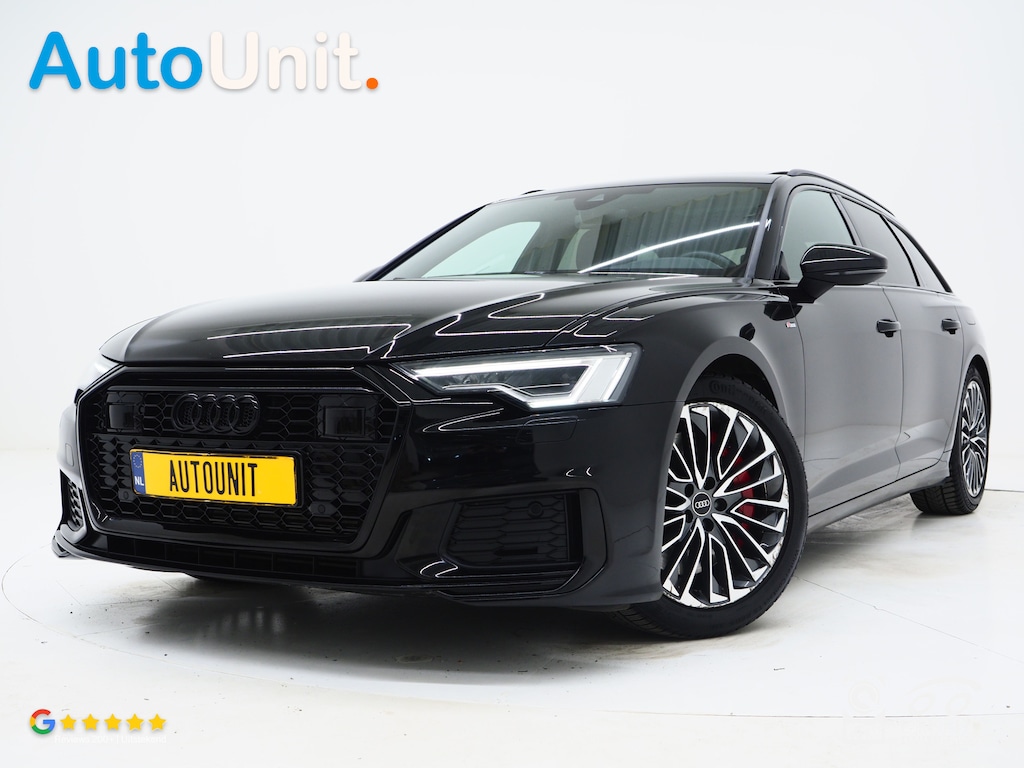 Audi A6 Avant 55 TFSI e quattro Competition Full Black | Panoramadak | Leder | B&O Audio | Camera | Stoelverwarming | Cruise | Carplay