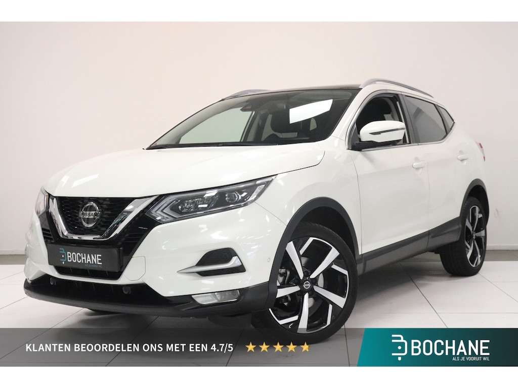 Nissan Qashqai 1.3 DIG-T Tekna | Panoramadak | Trekhaak | 360° Camera | Climate control | AppleCarplay AndroidAuto |
