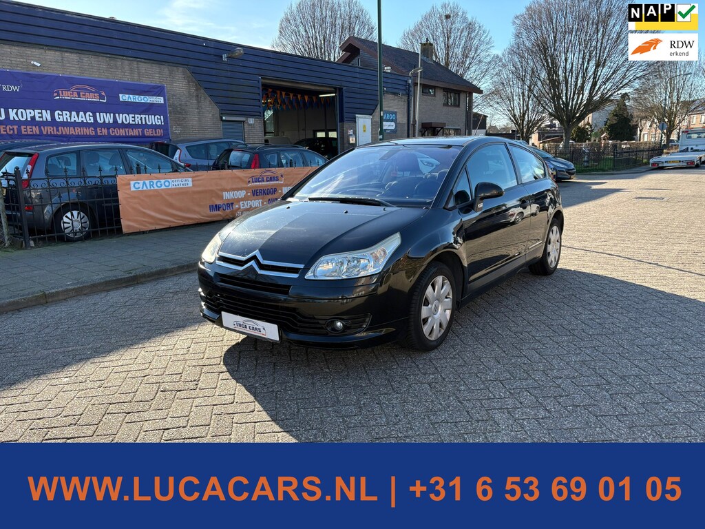 Citroën C4 Coupé 1.6-16V Image 2X SLEUTEL + BOEKJES!