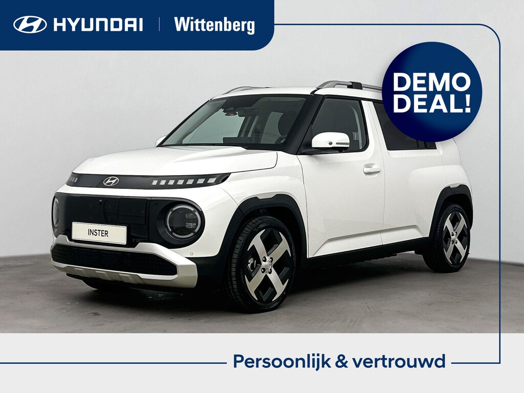 Hyundai Inster Pulse Advanced 42 kWh | SNEL LEVERBAAR | €2000 INRUILPREMIE | 327KM ACTIERADIUS | PANORAMISCH SCHUIF-/KANTELDAK | STOELVERWARMING | STUURVERWARMING | DAKRAILING |