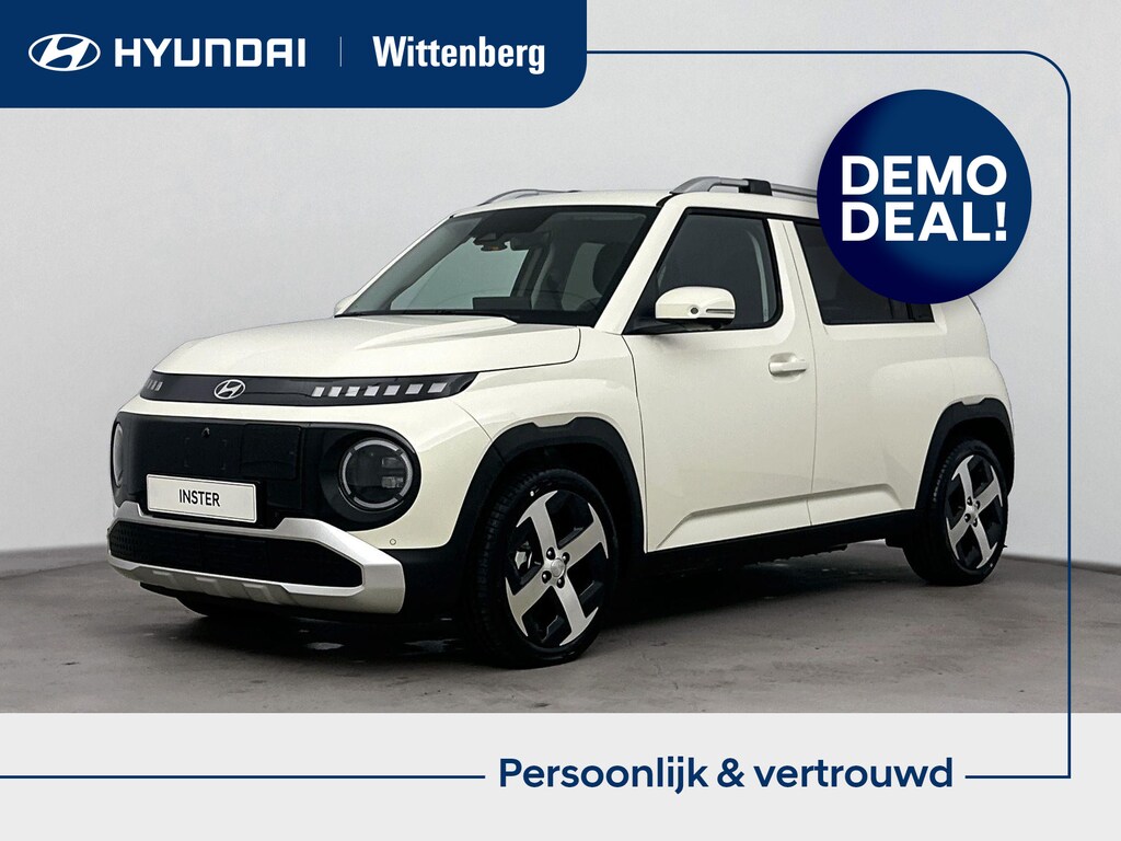 Hyundai Inster Pulse Advanced 42 kWh | SNEL LEVERBAAR | €2000 INRUILPREMIE | 327KM ACTIERADIUS | PANORAMISCH SCHUIF-/KANTELDAK | STOELVERWARMING | STUURVERWARMING | DAKRAILING |