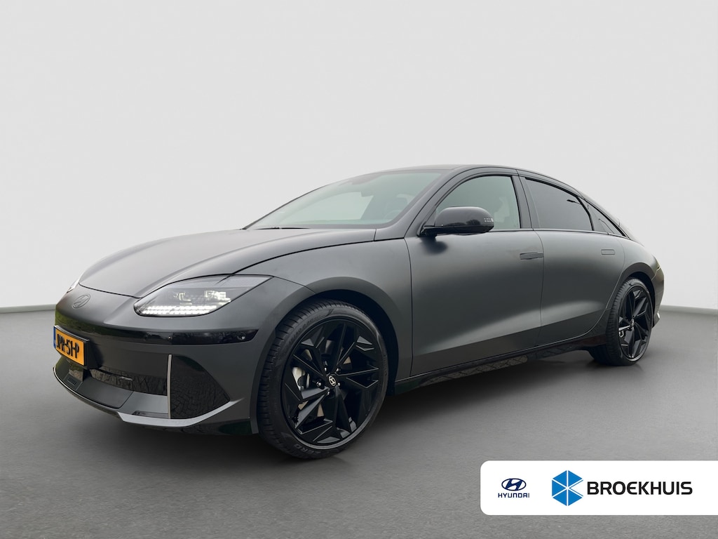 Hyundai Ioniq 6 Business 77.4 kWh 229pk SOH 100% | Premium Audio | Adaptive cruise controle | Dodehoek detectie | Elektrische achterklep | Head-up display | 360 graden camera | Stoelverwarming | Warmtepomp | Bestuurdersstoel met geheugen