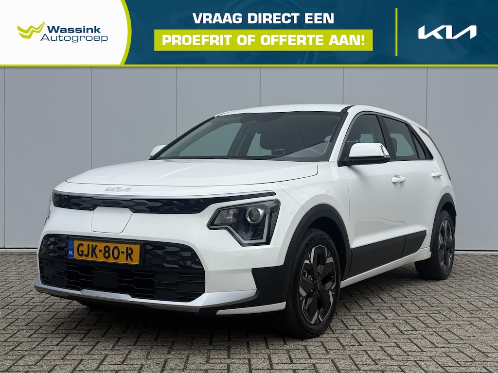 Kia Niro EV Light Edition 64.8 kWh | Adaptive Cruise Control | Carplay | Achteruitrijcamera | Lichtmetalen velgen | Navigatie | accuconditie 99.2 % |
