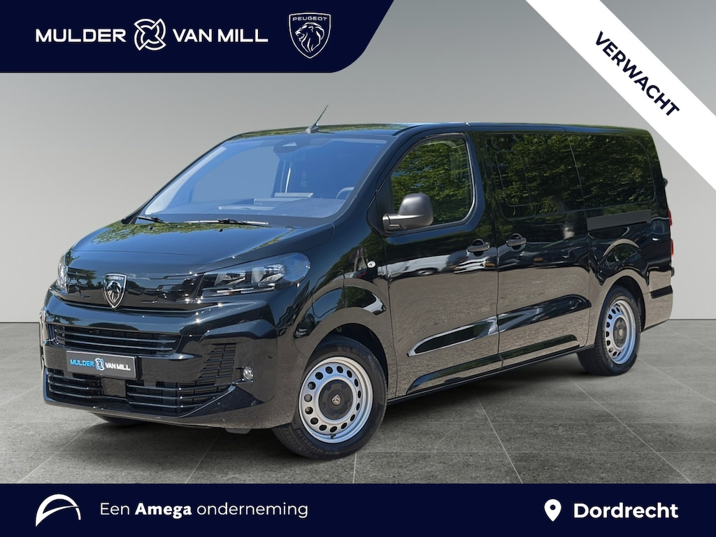 Peugeot e-Expert Combi L3 75kWh 136pk | 8 jaar garantie | 2,9% financial lease | 9-persoons | Achterdeuren met ramen | Extra getinte ramen uitschuifbaar | Auto Airco Pakket | Airco op tweede en derde zitrij | Climate control | Mistlampen | Multimedia | NAVI | Apple Carplay | Android Auto | Bestuurdersstoel comfort met armsteun | Voor en achterbumper meegespoten in lakkleur | Trekhaak | van €67.969 voor €53.015 incl. BTW rijklaar | TAXI ombouw mogelijk