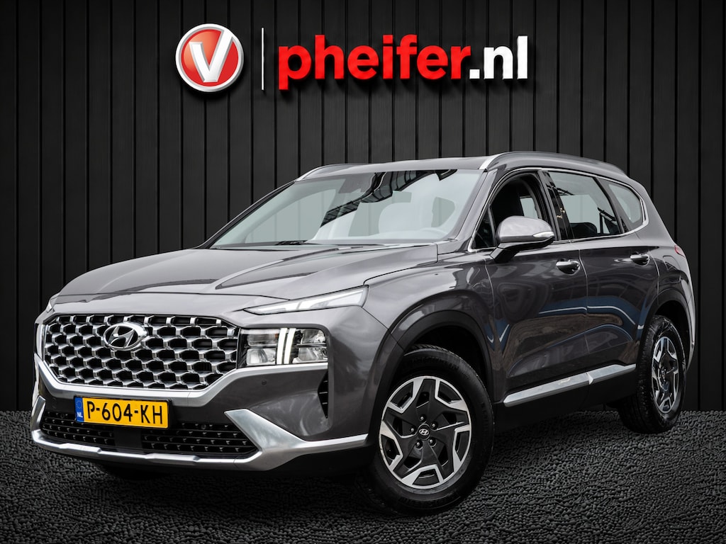 Hyundai Santa Fe 1.6 T-GDI HEV Comfort Trekhaak/ Leer/ Navigatie apps/ Camera/ Stoelverwarming/ Carplay