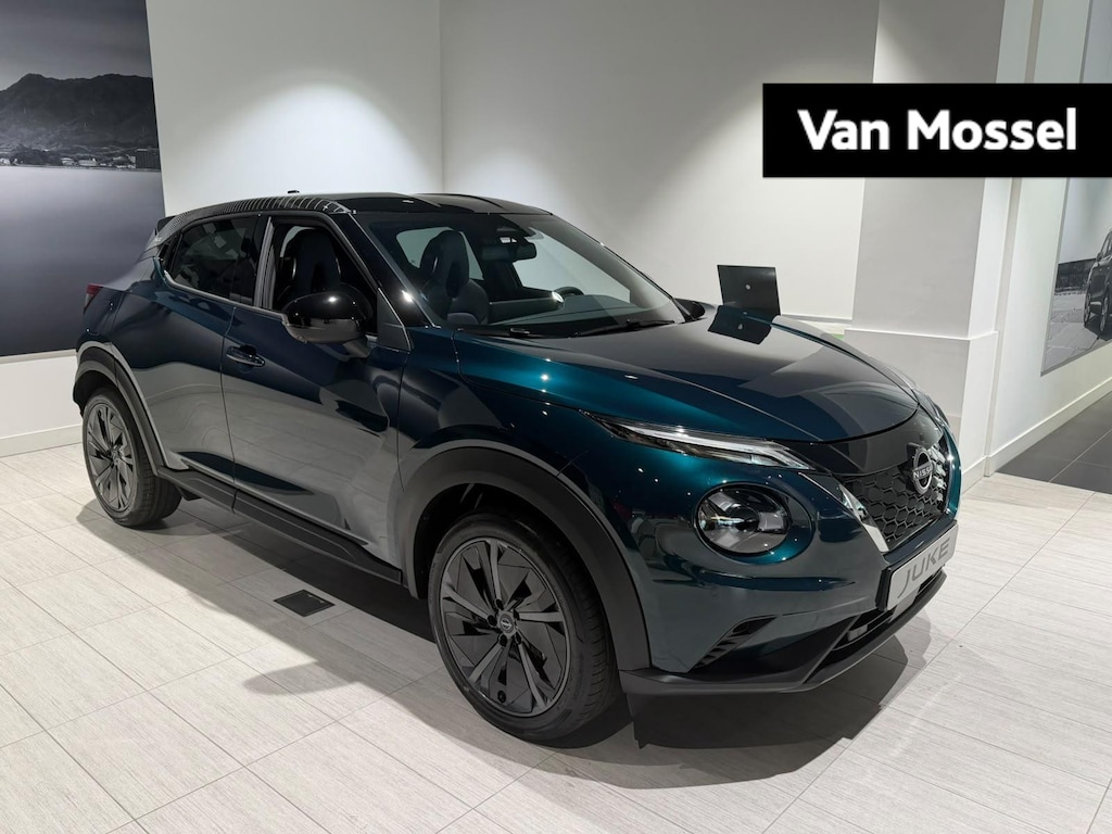 Nissan Juke 1.6 Hybrid Pulse FAP aero velgen | Cold Pack | Bose Audio | 360- Camera | Carplay en Android auto | Nieuw uit voorraad leverbaar! | Rijklaar prijs