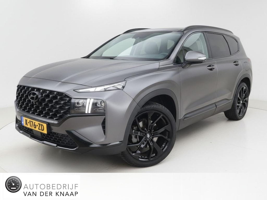 Hyundai Santa Fe 1.6 T-GDI HEV Premium Sky 7p. | Clima | Adapt. Cruise | Multimedia/Navi | Pano | Leder | Stoelverwarming V+A | PDC + 360 camera |