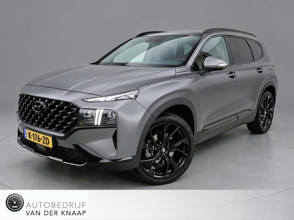 Hyundai Santa Fe 1.6 T-GDI HEV Premium Sky 7p. | Clima | Adapt. Cruise | Multimedia/Navi | Pano | Leder | Memory | Stoelverwarming V+A | PDC + 360 camera |