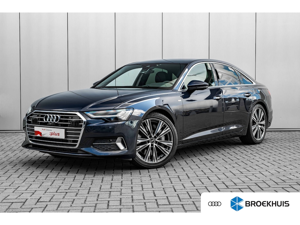 Audi A6 Limousine 50 TFSI e quattro S edition 299PK | Trekhaak | B&O | Soft Close | 360 Camera | Head-up display | Stoelverw. voor