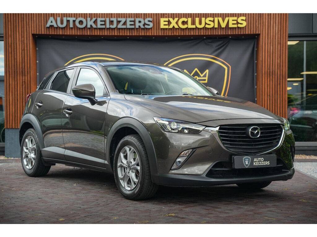 Mazda CX-3 2.0 SkyActiv-G 120 Dynamic Cruise Control Airco Automatisch Navigatie Stoelverw. PDC Automaat!