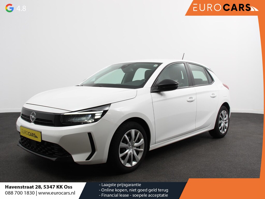 Opel Corsa 1.2 Turbo Elegance Airco Cruise control Verwarmde voorstoelen Stuurverwarming Lane assist Parkeersensoren achter
