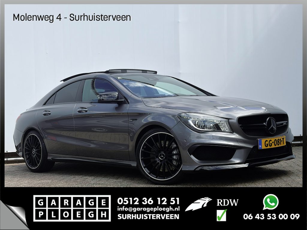 Mercedes-Benz CLA AMG 45 4MATIC Orig.NL Pano.dak HK Adapt.Cruise Sfeer Leder